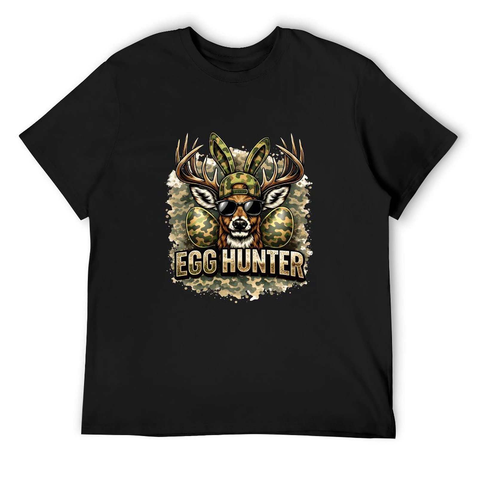 Wildman Hunting & Outdoor Reviews - Camiseta Preta Camuflada para Caça de