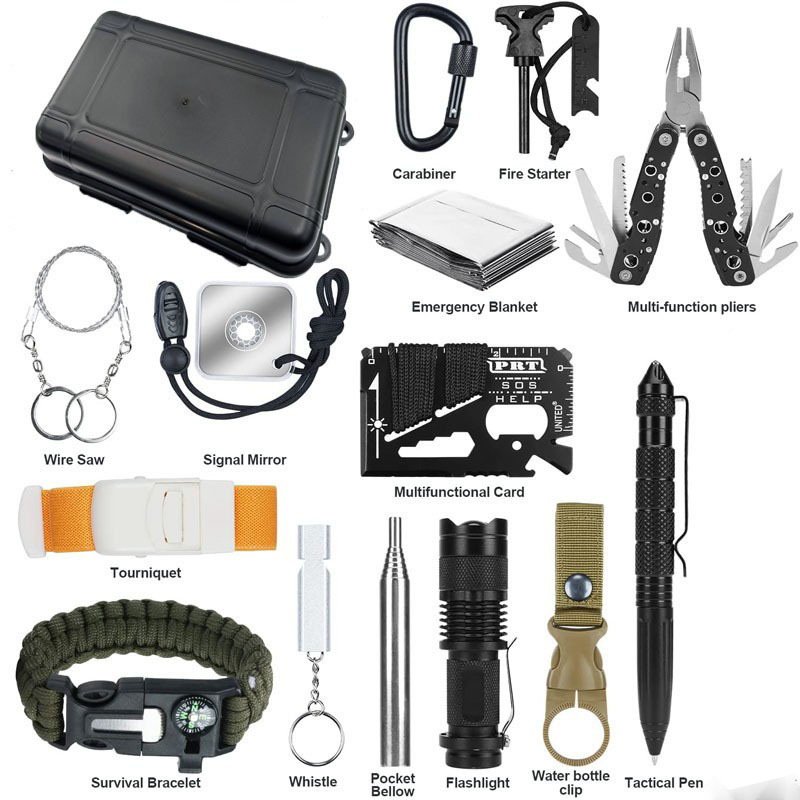Outdoor Hunting Kit - Kit de Ferramentas de Emergência Compacto