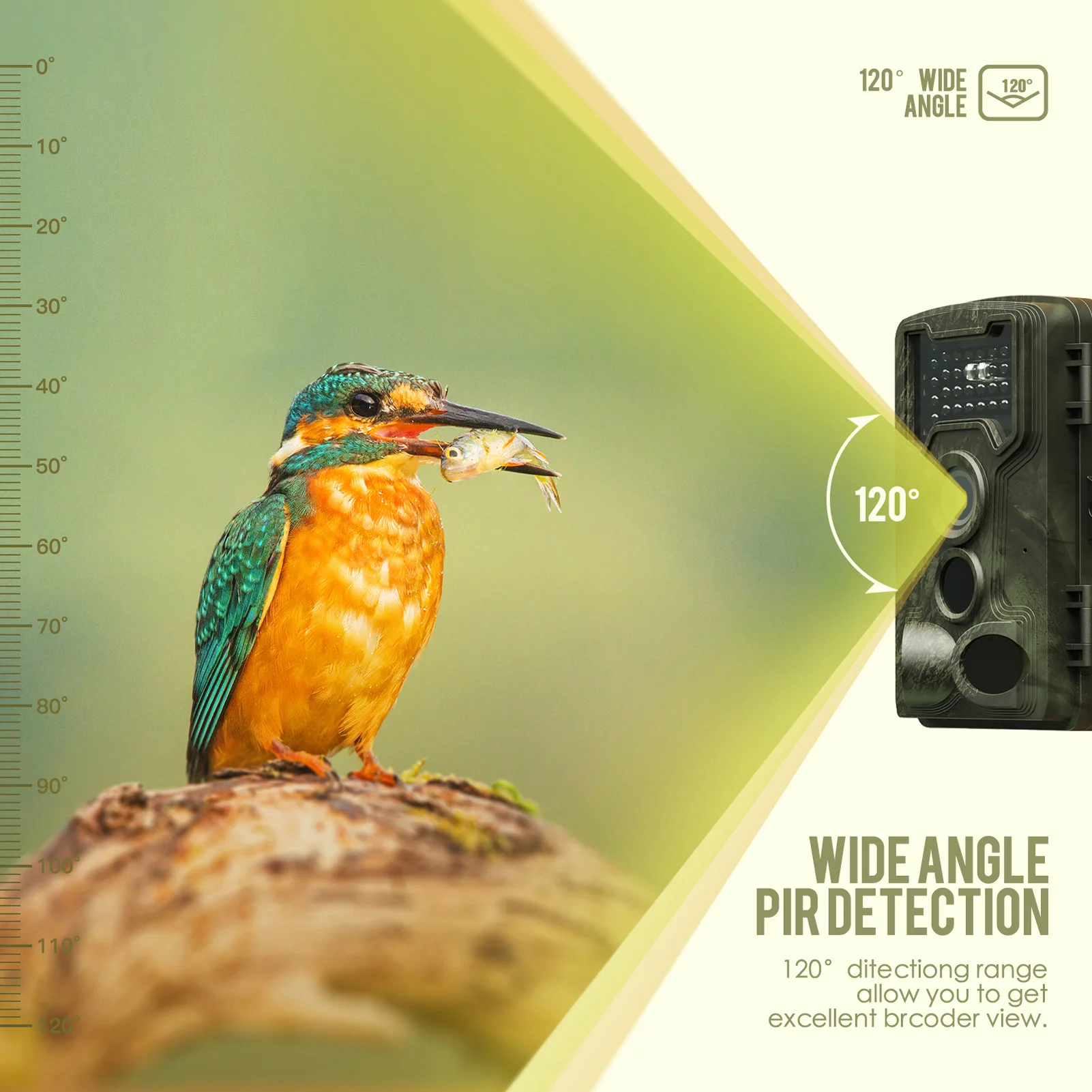 Outdoor Hunting Camera Wifi - Câmeras de trilha de caça 58MP