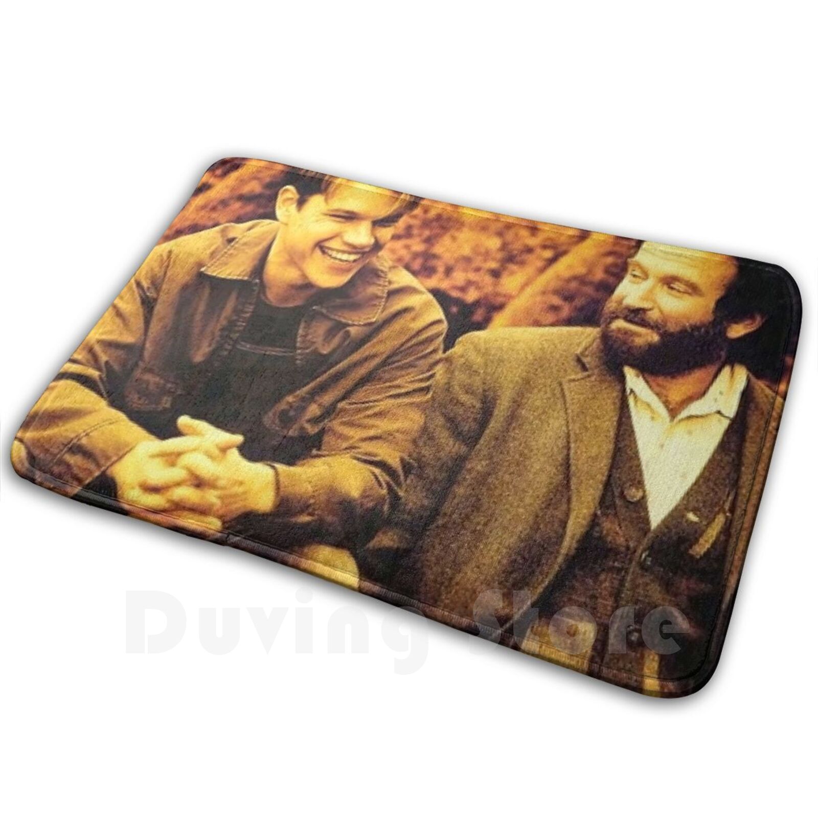 Hunting Outdoor Mat - Williams mat damon cartaz tapete almofada