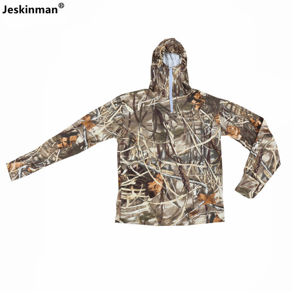 Hunting Fishing Outdoor Shows - Respirável de secagem rápida Bionic camuflagem