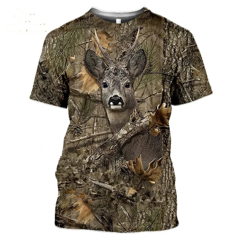 Wildman Hunting & Outdoor Reviews - Camiseta 3D Camuflada de Caça de