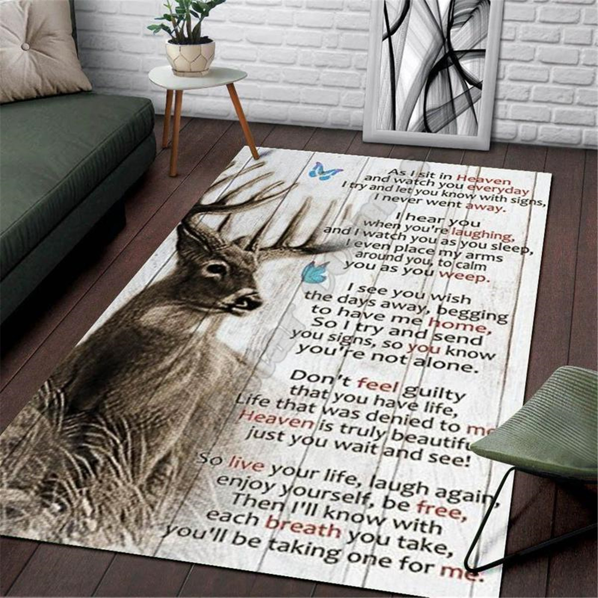 Hunting Outdoor Mat - Tapete de Área com Estampa 3D