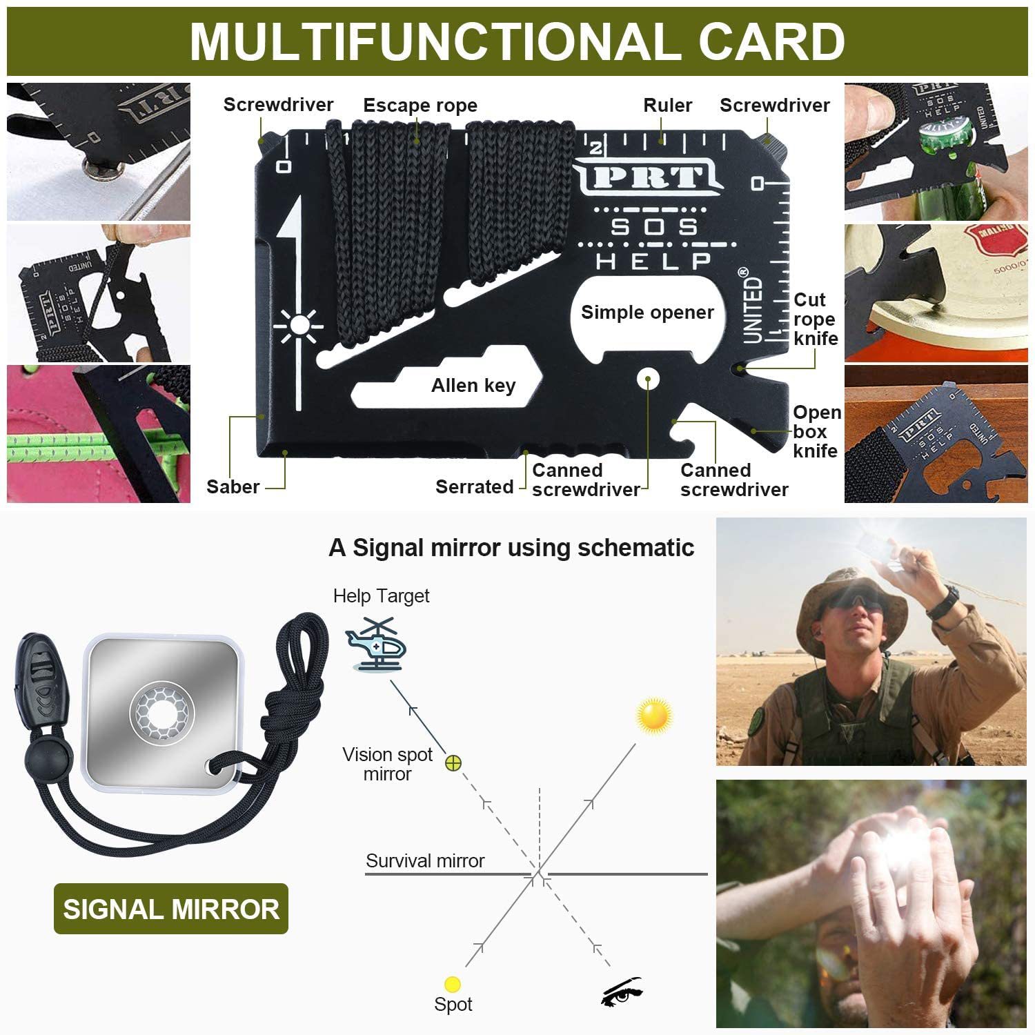 Kit de Ferramentas de Emergênc - Outdoor Hunting Kit avaliação e preço