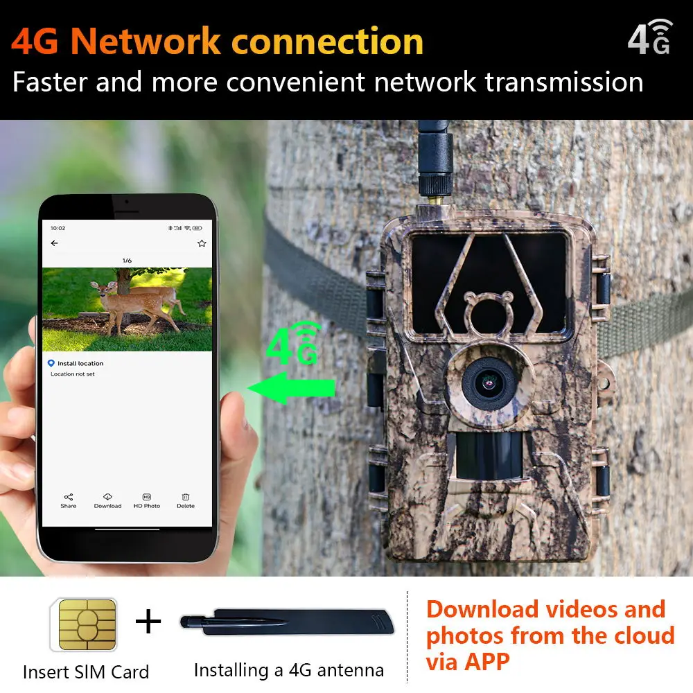 1 pçs hd8k câmera infravermelh - Outdoor Hunting Camera Wifi avaliação e preço