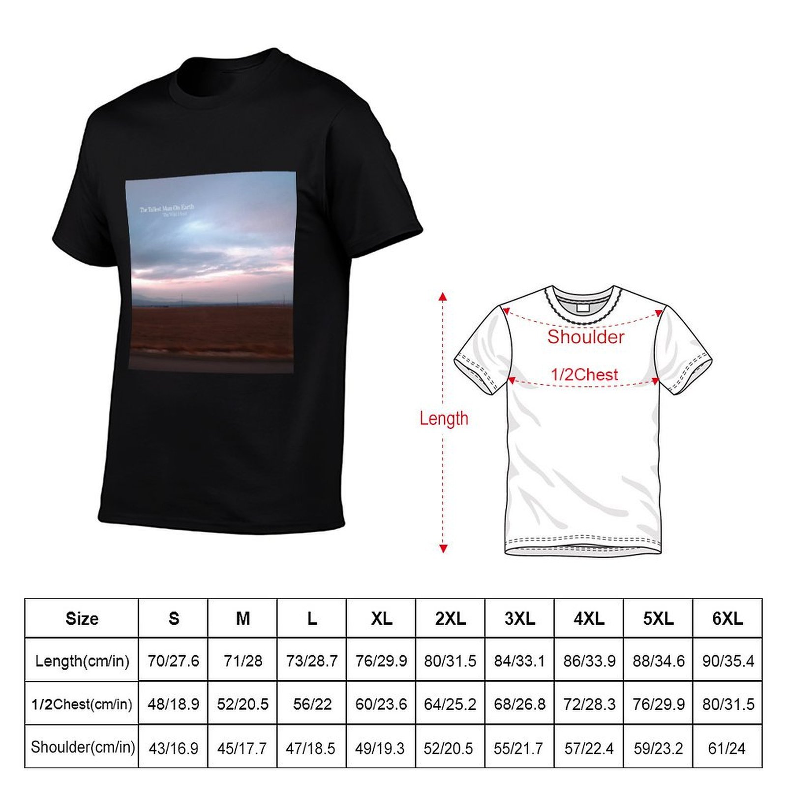 Camiseta The Tallest Man On Ea - Wildman Hunting & Outdoor Reviews avaliação e preço