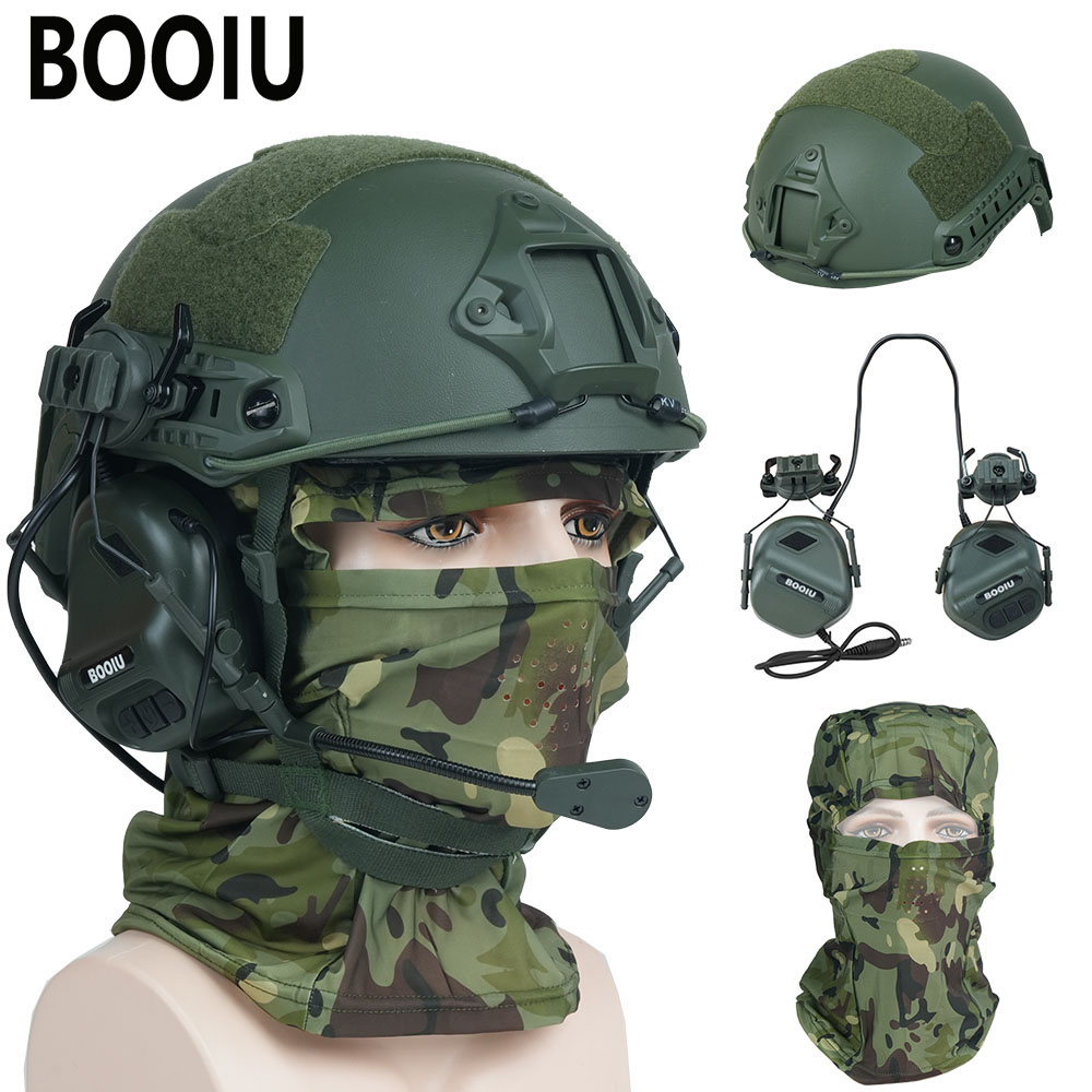 Conjunto de Capacete Tático BO - Outdoor Hunting Kit avaliação e preço