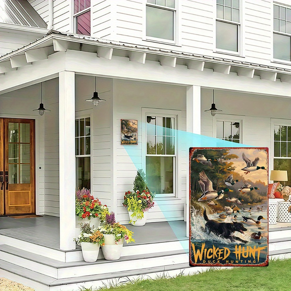 Arte de Parede Metálica 2D Pla - Wildman Hunting & Outdoor Reviews avaliação e preço
