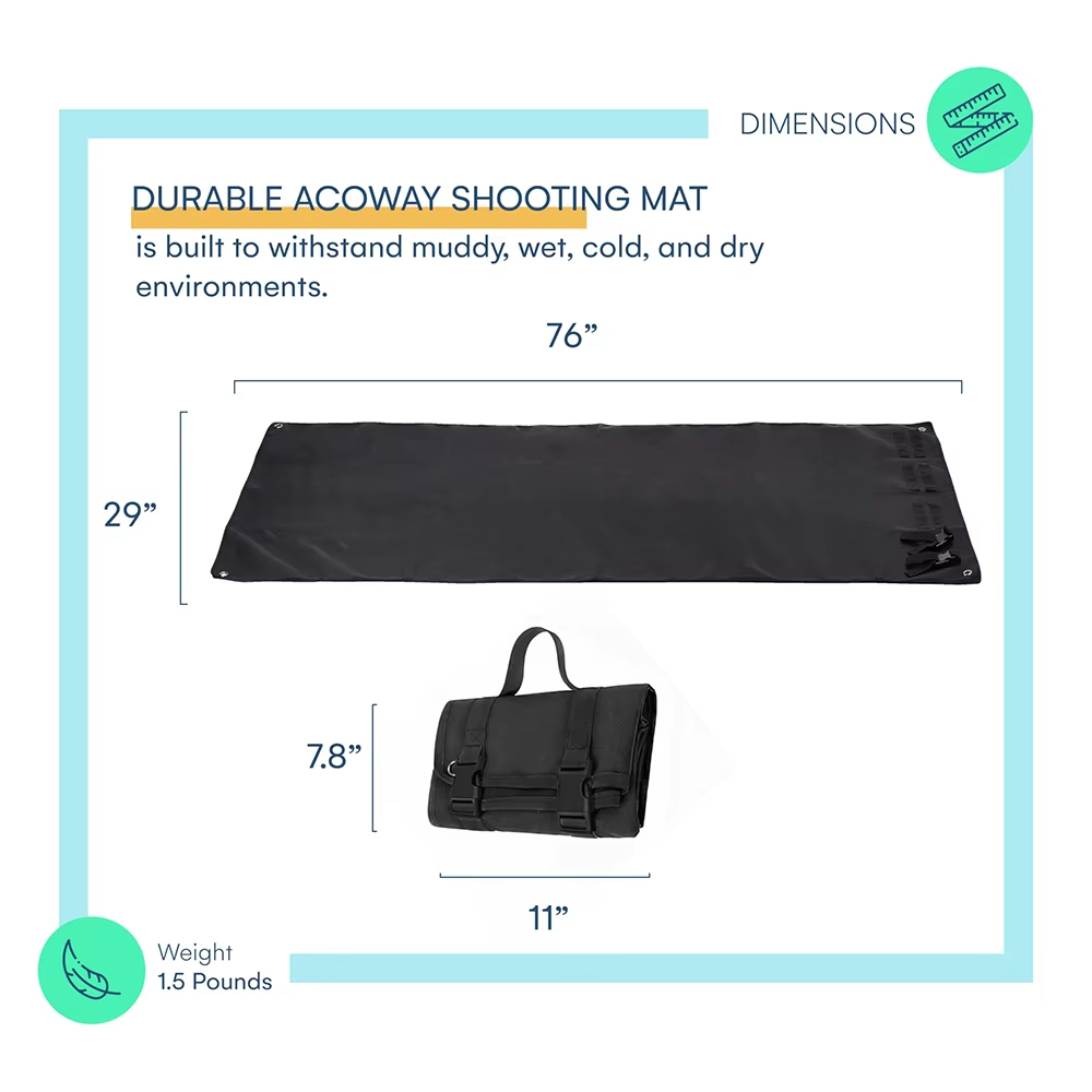 Tapete de Tiro Dobrável para A - Hunting Outdoor Mat avaliação e preço