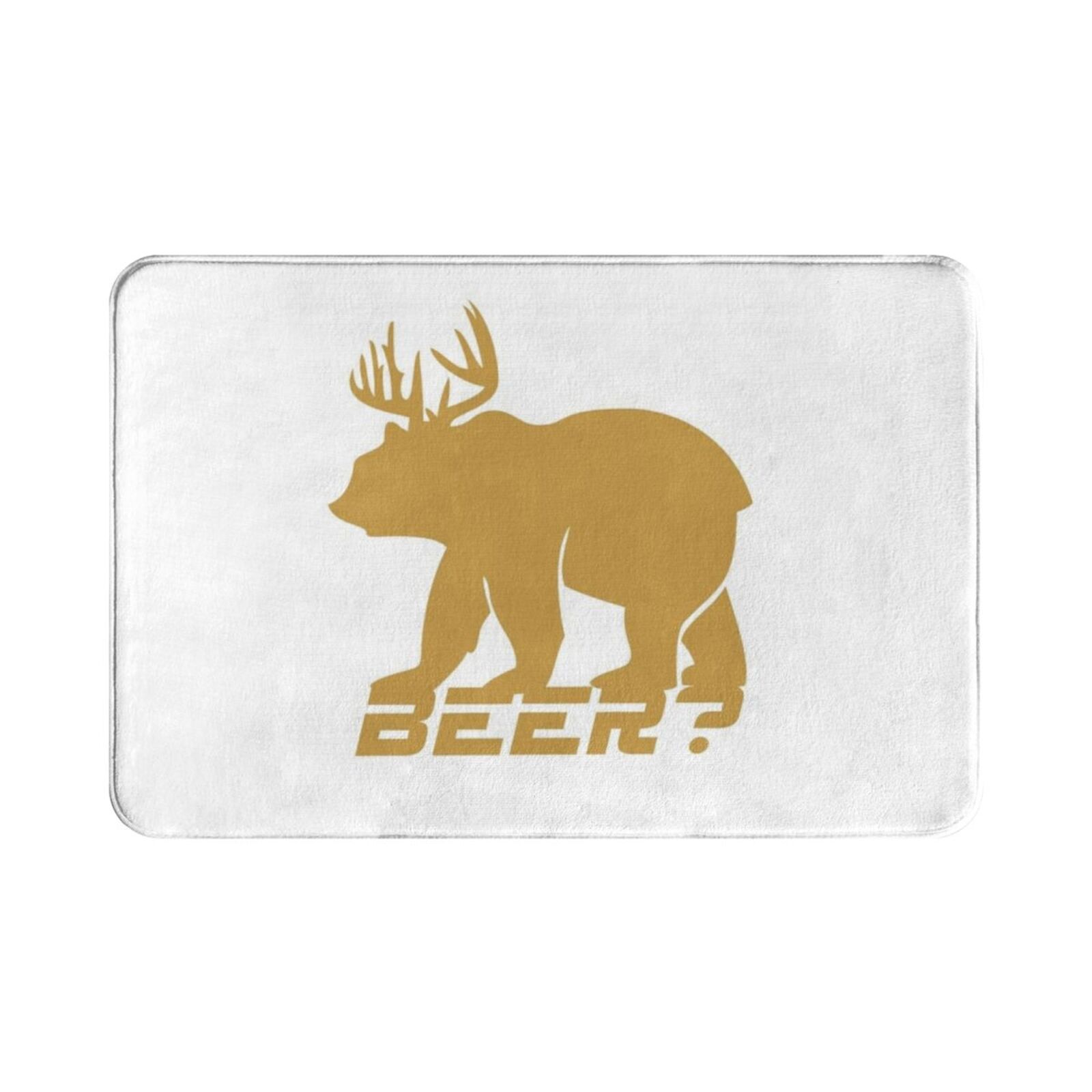 Urso cerveja tapete almofada c - Hunting Outdoor Mat avaliação e preço